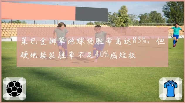 莱巴金娜草地球场胜率高达85%,但硬地接发胜率不足40%成短板